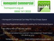 Home Point Commercial can help fill you empty space!